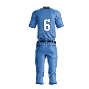 Tenue d'équipe pour jeunes à prix abordable, uniforme de baseball le plus vendu, service OEM, conception d'uniforme de baseball - Product Image 2