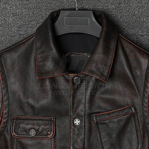 Chaleco de cuero de nuevo diseño, ligero, transpirable, para montar a caballo, en venta en línea. - Product Image 5