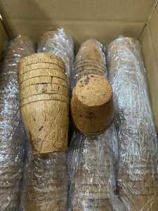 Macetas Redondas Biodegradables y Duraderas de Fibra de Coco, Ecológicas, para Jardín o Vivero, Hechas en Vietnam - Product Image 5