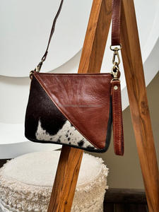 Nouvel arrivage de sacs à main en cuir de vachette et fourrure Sac à bandoulière Sac à main multi-usages en cuir de haute qualité - Product Image 2