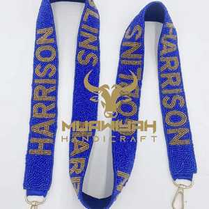 Sangle de sac brodée de qualité supérieure, élégante, moderne et luxueuse, ceinture de sac brodée à la main, à prix bas - Product Image 1