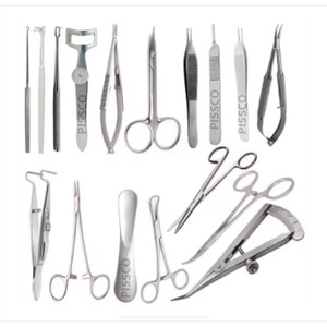PISSCO Blepharoplasty Surgical <b>Instruments</b> Set Eyelid Surgery <b>Instrument</b> Set Ophthalmic Surgical <b>Instruments</b> 17 PCS - Product Image 1