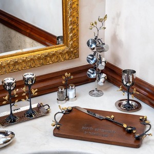 Stylish Stand Base Seasoning Set Modern Tableware With Holder Suitable For Organized And Easy Spice Serving From India - Product Image 5