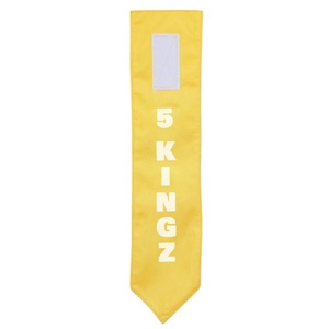 เข็มขัดทีมกีฬารักบี้ 5Kingz ลายวงกลมสีเหลือง ทนทาน น้ำหนักเบา เหมาะสำหรับใช้ในการแข่งขัน โปรโมชั่น ทีมต่างๆ สั่งซื้อขั้นต่ำน้อย ราคาถูก - Product Image 3