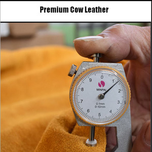 Maysara Impex Wholesale Canvas Apron with Genuine <b>Leather</b> Pockets Heavy Duty BBQ Butcher Barber & Workshop Apron for Men & Women - Product Image 2