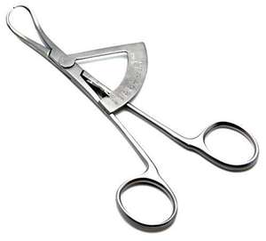 Calibrador de Hueso Dental de Acero Inoxidable, Instrumento de Medición para Medir el Grosor de los Huesos, por Blush Surgical - Product Image 1