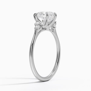 Anillo BOJ 0132 con Corte Pera, Plata 925, Lujoso Anillo Solitario con Engaste de Puntas, Diamante de 2ct, Color D, VVS1, Moissanita, Certificado GRA - Product Image 2