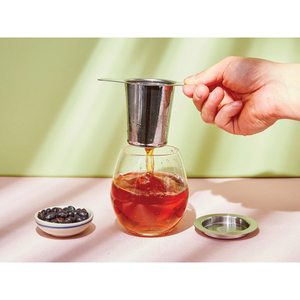 Vintage Handmade Stainless Steel <b>Tea</b> Filter Wholesale Factory Price Reusable Loose <b>Tea</b> Leaf <b>Infuser</b> Kitchen Tool Shiny Polished - Product Image 6