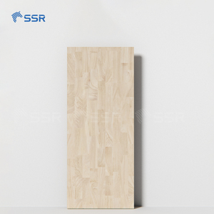 ไม้ยางพาราแบบประกบสำหรับโครงการเฟอร์นิเจอร์ B2B ขายส่ง - Product Image 1