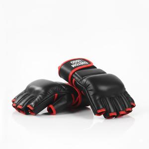 Gants de grappling MMA à logo personnalisé, à doigts ouverts, pour l'entraînement - Product Image 3