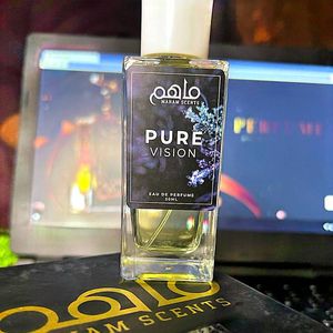 Eau de Parfum น้ำหอมกลิ่นเผ็ดสำหรับผู้ชายขวดแก้วใสฝาขาวขาวสดเบอร์รี่ลาเวนเดอร์สูง - Product Image 2