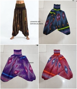 2024 hiver mode décontracté Harem pyjamas pour dames Offre Spéciale acrylique laine imprimé pantalon été en gros de l'inde - Product Image 1