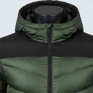 Nueva Chaqueta Acolchada Formal para Hombre, Manga Larga, Cuello Alto, Logotipo Frontal Personalizado, Venta al Por Mayor - Product Image 4