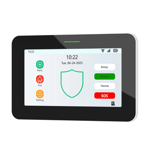 Système d'alarme de sécurité domestique intelligent Sudex 7 pouces IPS couleur WiFi 4G GSM avec Alexa, matériau ABS, contrôlé par application - Product Image 5