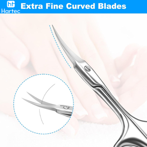 Dernier produit : Instruments de beauté, ciseaux à cuticules professionnels en acier inoxydable à bord tranchant, équipement de salon - Product Image 2