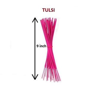 Varillas de incienso de Tulsi natural Suministro al por mayor a precio líder Caja de embalaje de incienso indio (rosa) - Product Image 1