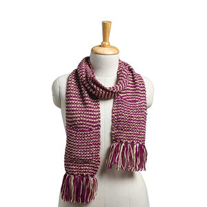 Écharpe tricotée unisexe streetwear - Cache-cou d'hiver tendance hip-hop - Accessoire en tricot côtelé doux avec logo personnalisé - Product Image 1