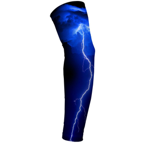 Mangas de compresión con protección UV para brazos, personalizables con logo, para deportes, ciclismo, baloncesto, ropa deportiva, conjunto de protección de talla grande. - Product Image 1
