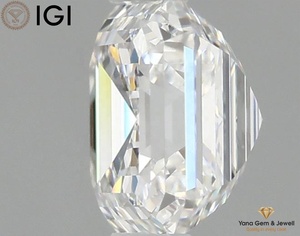 Diamante de Alta Calidad de 1.01 Quilates, Corte Asscher, con Certificado IGI, Cultivado en Laboratorio CVD, Color D, Claridad VVS2, para Anillo de Boda Personalizado - Product Image 6