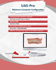 Scanner intraorale dentale efficiente portatile digitale delle attrezzature dentali di alta qualità con il carrello - Product Image 6