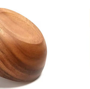 Juego de Tazones para Servir de Madera Natural Hechos a Mano de Alta Calidad, Diseño Moderno, Aptos para Lavavajillas, Tazones para Ensalada Tallados Altamente Personalizados - Product Image 2