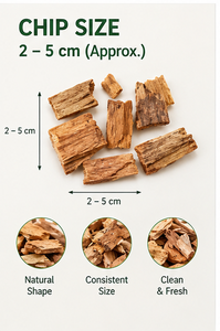 QUALCOSA Copeaux de bois naturels pour aménagement paysager, paillis pour bases d'arbres, allées, couverture du sol, matériau écologique, teignable, réglable - Product Image 4