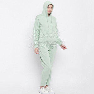 Conjunto Deportivo Premium para Mujer, Invierno, Color Sólido, 100% Algodón, Ligero, Secado Rápido, para Entrenamiento, Fitness, Casual - Product Image 3