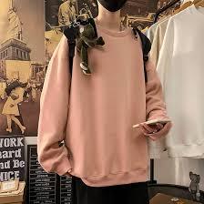 Sweat-shirt d'hiver pour homme style streetwear 100 % coton à fermeture éclair, coupe oversize, imprimé numérique, design uni minimaliste - Product Image 2