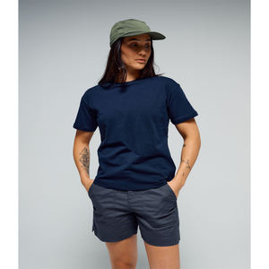 เสื้อยืดแขนสั้นคุณภาพสูงปี 2026 แบรนด์แฟชั่นทันสมัย เสื้อยืดโอเวอร์ไซส์สำหรับผู้หญิง ผ้าฝ้าย 100% เสื้อยืดคอกลมทรงหลวมไหล่ตก - Product Image 1