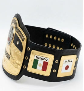 Cinturón de Campeonato Mundial de Lucha Libre de Peso Pesado NWA con Globo de Cristal - Product Image 3