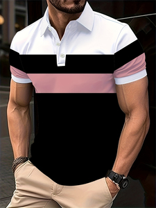 Camiseta de Manga Corta para Hombre, Tallas Grandes, de Alta Calidad, Personalizada, Deportiva, 100% Algodón, Antiarrugas, para Otoño - Product Image 6