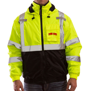 Chaqueta de Seguridad Reflectante al por Mayor, Fabricante OEM, Logotipo Personalizado, Ropa de Protección de Alta Visibilidad - Product Image 3
