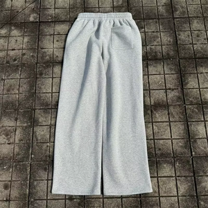 Pantalones Deportivos de Pierna Recta Holgados de Alta Calidad y Nuevo Estilo, Pantalones Deportivos de Felpa 100% Algodón, Pantalones Deportivos con Logotipo Personalizado para Hombre - Product Image 2