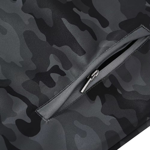 Survêtement camouflage pour homme, manches longues, col montant, fermeture éclair, poches latérales, coupe classique, style sportif automne, 100 % polyester - Product Image 6