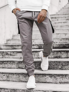 Pantalon cargo décontracté léger en toile taille mi-haute pour homme, écologique, respirant, imprimé – Nouvelle arrivée, toutes tailles disponibles - Product Image 5