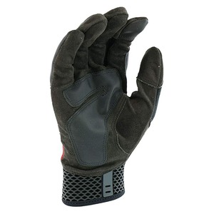 Guantes de Seguridad para Deportes al Aire Libre, Dedos Completos, Transpirables, de Malla y Cuero, Antideslizantes, Impermeables, con Protección UV, Negros y Rojos, Unisex, para Invierno - Product Image 3