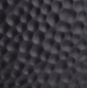 Porte-serviettes moderne en métal noir avec surface texturée et pieds sphériques, design autoportant pour une décoration de table élégante et une utilisation domestique - Product Image 2