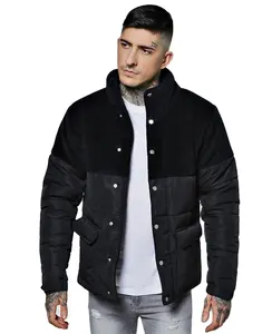 Мужская стеганая куртка-бомбер с подкладкой, легкие повседневные стеганые пуховики на молнии