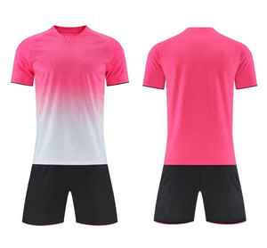Uniforme de Fútbol para Hombre, Cómodo, Transpirable, de Manga Corta, Sólido, de Secado Rápido, Elástico, con Estampado Digital Personalizado - Product Image 4