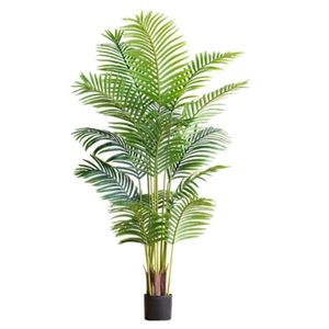 Lussuosi Palme Areca Artificiali da 180 cm, Piante Verdi Biomimetiche per Paesaggistica e Decorazione di Cortili - Product Image 3