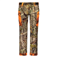 Combinaison de chasse robuste, respirante et imperméable, imprimée motif arbre orange, pour la chasse au cerf (veste et pantalon)