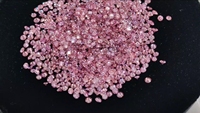 DIAMANTES REDONDOS Y ELEGANTES DE COLOR ROSA, CULTIVADOS EN LABORATORIO, CERTIFICADOS POR IGI, PARA LA FABRICACIÓN DE JOYERÍA