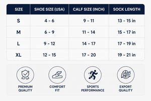 <b>Compression</b> Winter Sports <b>Socks</b> Over-the-Knee Athletic Tubular 20-30mmhg Knitted Body Logo for <b>Running</b> Soccer Training - Product Image 5