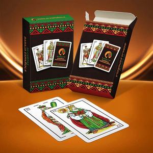 Cartas de Juego de Plástico Personalizadas para el Mercado Español con Revestimiento Único, para Uso Familiar, en Caja Individual - Product Image 5