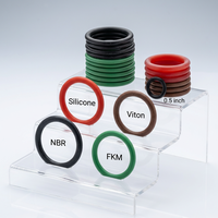 Maßgefertigte Gummi-O-Ringe NBR FKM FFKM Silikon EPDM Hydraulikölbeständige O-Ringe für Industrieanwendungen