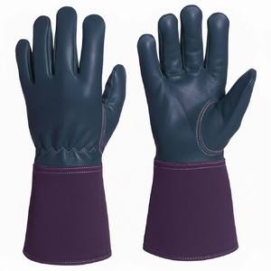 <b>Fire</b> Resistant Leather Welding Gloves Heat Resistant Safety Gloves for Welding and Industrial Protection - Product Image 4