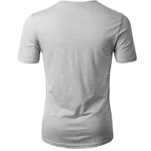 T-shirt Homme Col Rond Oversize en Coton 100% Personnalisé, Coupe Slim, Manches Courtes, Qualité Supérieure, Idéal pour la Gym – Collection Été 2026 – Vente Flash – OEM - Product Image 6