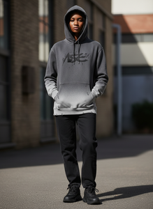 Sudadera con Capucha Personalizada para Hombre, Estilo Vintage, Tejido French Terry de 450 g/m², Lavado Ácido, Estilo Urbano, OEM - Product Image 5