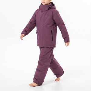 Conjunto de Chaqueta y Pantalones de Esquí Impermeables para Niños Hawk Eye, Color Morado, con Capucha, Aislamiento Sintético, Ropa de Invierno para Exteriores - Product Image 6