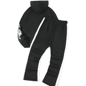 Sudadera con Capucha Oversize Personalizada para Hombre 2026, Estampado Puff, Casual, 100% Algodón Felpa, Hombro Caído, Estilo Hip Hop Urbano - Product Image 2